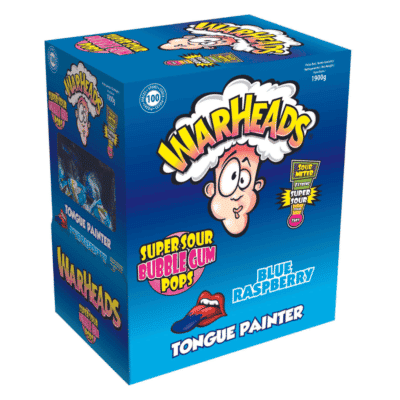 Megawarhead Lollies Blue Raspberry