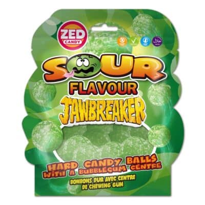 Jawbreaker Shaped Bag Sour