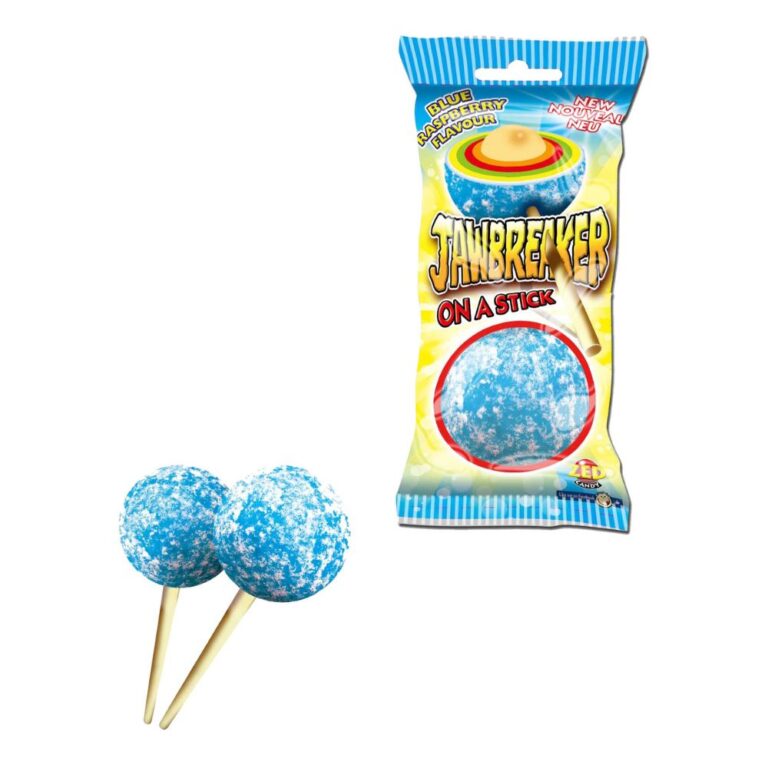 Jawbreaker on a Stick Blue Raspberry StarSweets