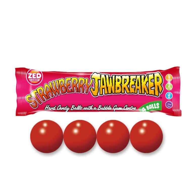 Jawbreakers Strawberry 4 ball StarSweets