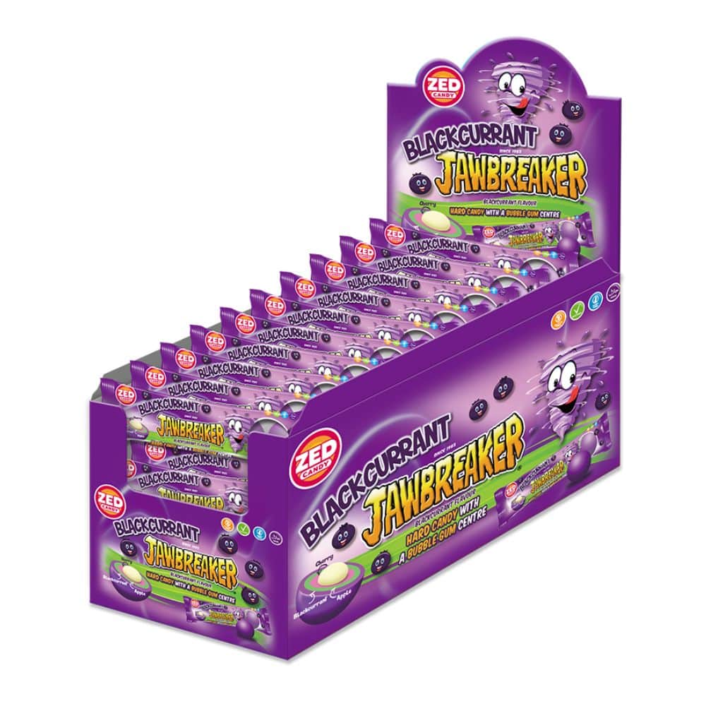 Jawbreakers Blackcurrent 4 ball StarSweets