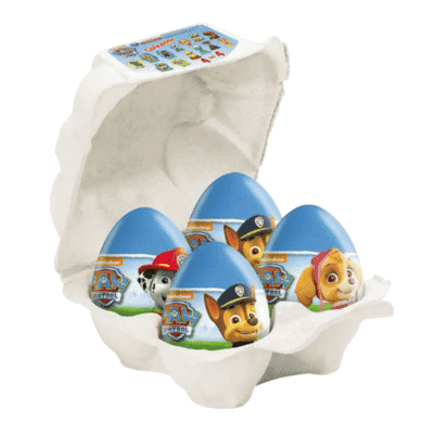 Chocolate Egg 4-pack Paw Patrol