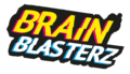 brain blaster logo text