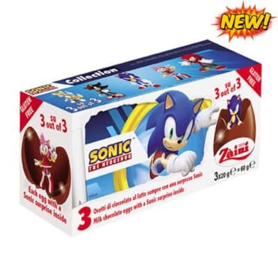Chocolate Eggs Sonic Tripack