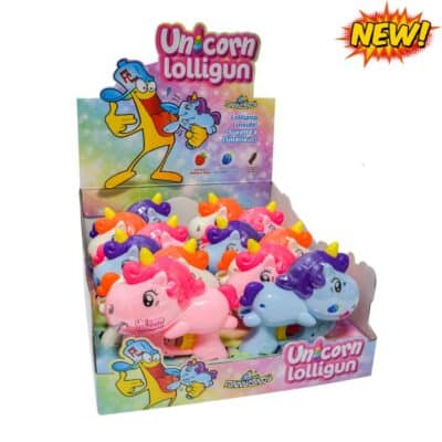 Unicorn Gun Pop - Funny Candy favoriet, leuk speeltje met lolly