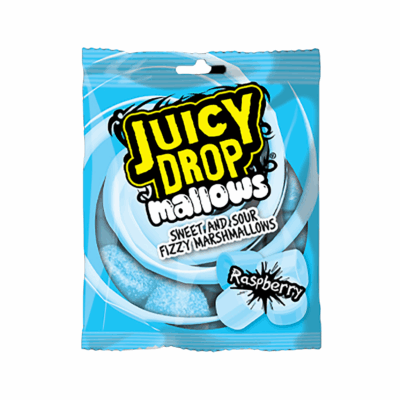 Juicy Drop Mallow Blue Raspberry