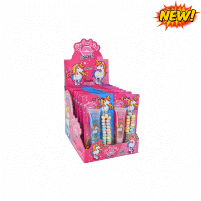 Unicorn Lipgloss & Bracelet set