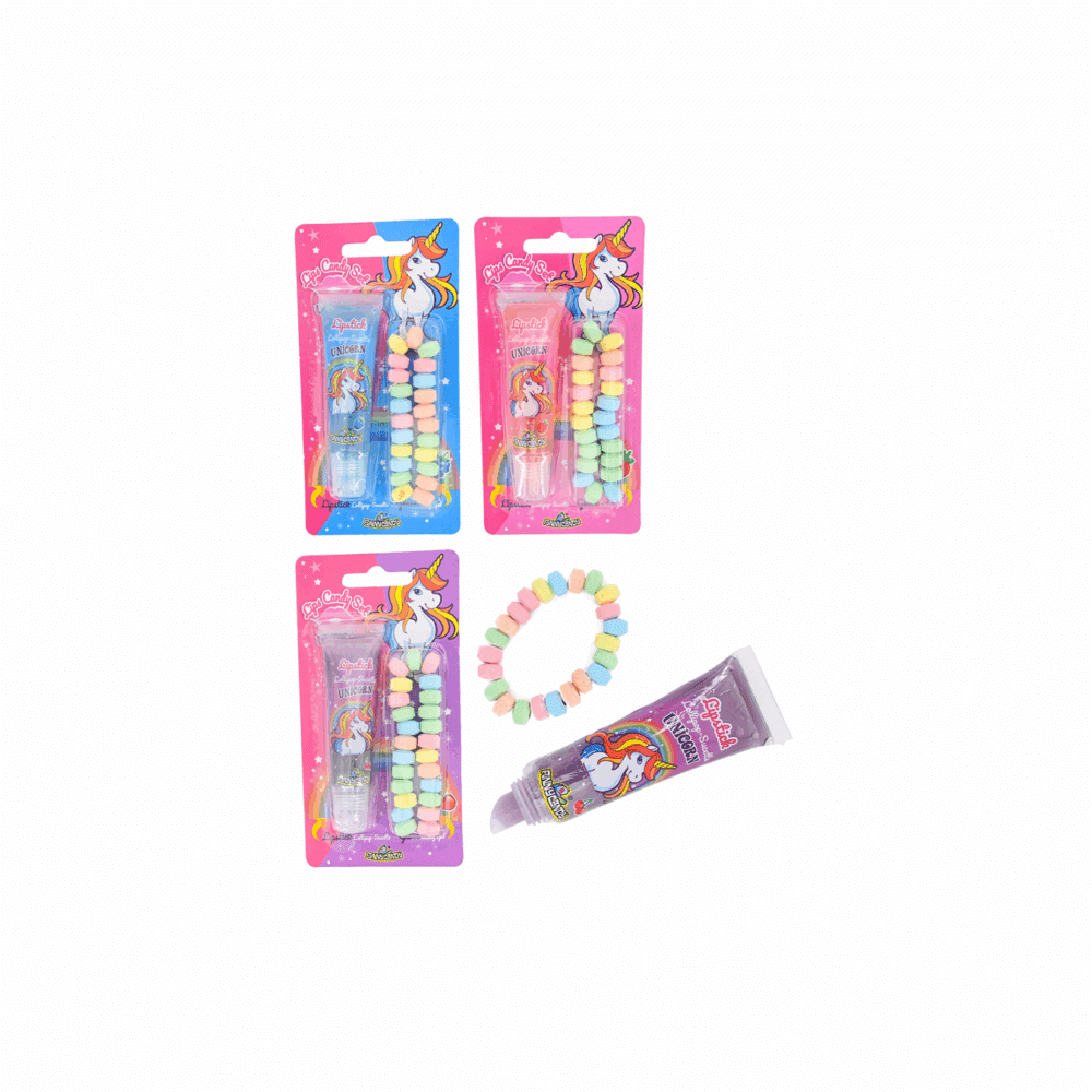 Unicorn Lipgloss & Bracelet set - Afbeelding 2